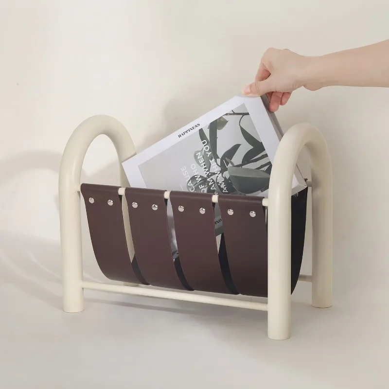 Removable Magazine Rack Modern Multipurpose Magazine Holder Living Room Aesthetic Portable Newspaper Racks Art Storage Furniture