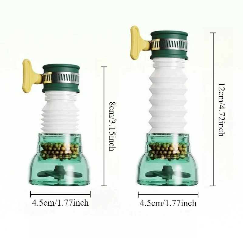 1PC Faucet splash extender Faucet filter Household tap water purifier Universal water filter with booster filter element
