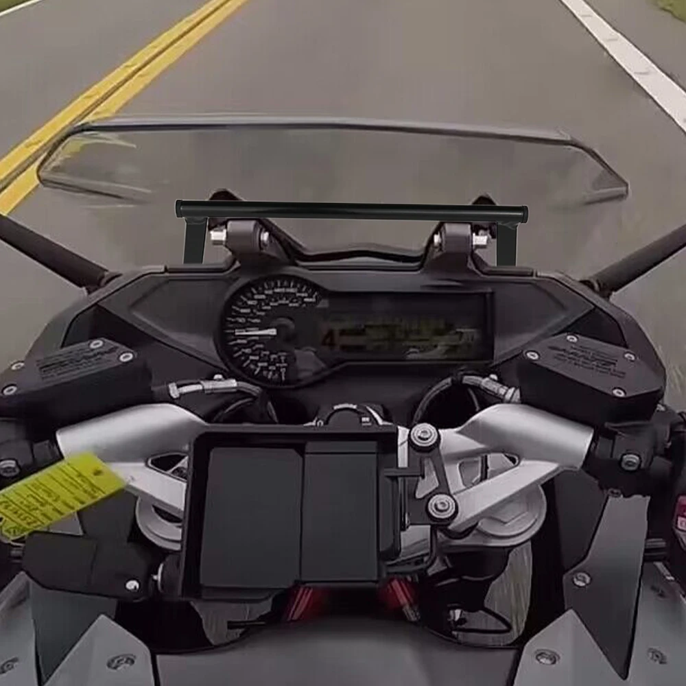 Fit สําหรับ BMW R1200RS 2014 2015 2016 2017 2018 R 1200 RS GPS Mount ผู้ถือโทรศัพท์รถจักรยานยนต์ขาตั้งนําทางแผ่นวงเล็บ