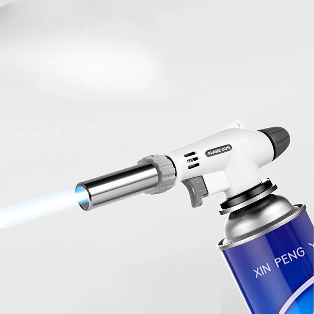 Spray Head Portable Stainless Steel Cartridge Fire Gun Can Be Inverted Igniter Blowtorch