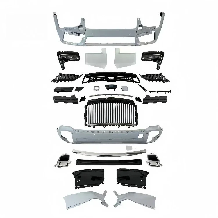 For  Cullinan Bumper Kit 2019 Upgrade 2025 Old to New Version Body Kit Plug and Play LED Headlights