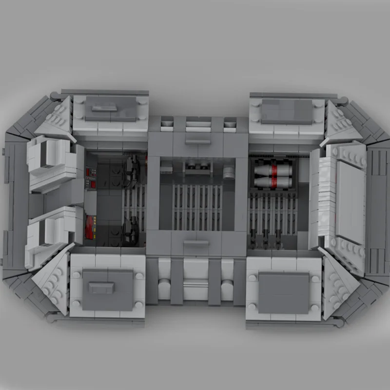 1368 pièces étoile combat artillerie mobile hovertank MOC personnaliser bloc de construction modulaire brique technologie bricolage jouet cadeau de noël