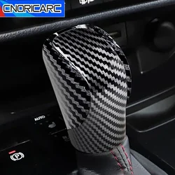 Car Center Console Gear Shift Knob Cover Frame Trim For Lexus GS GX IS RC NX300 RX450H ES200 IS250 Carbon Fiber Pattern Sticker