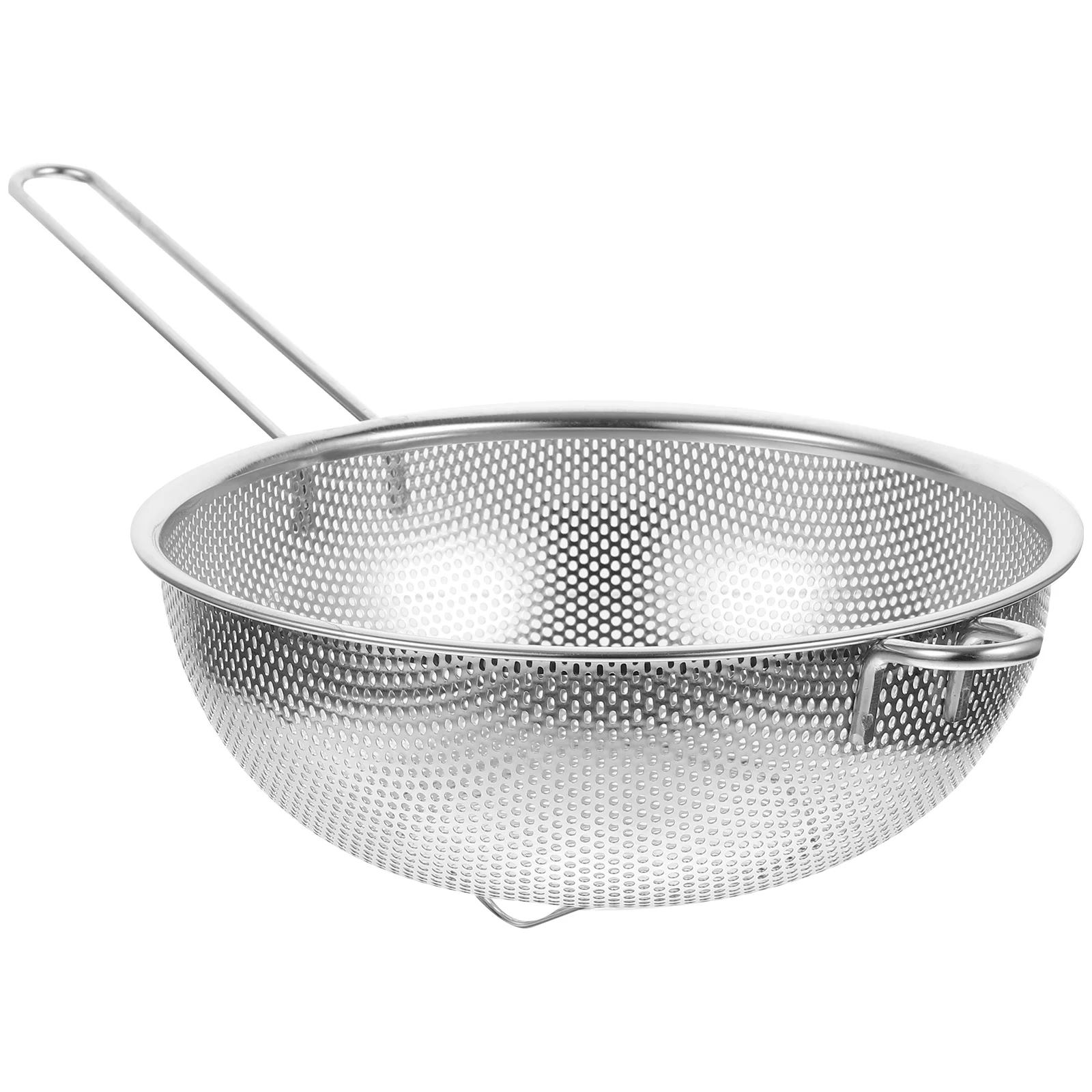 

Colander Basket Rice Wash Strainer Fruit Vegetable Stainless Steel Containers for Food