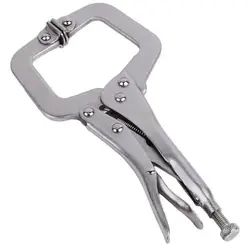 AIRAJ C-type Powerful Pliers Multifunctional Flat Head Powerful Pliers Fixed Pliers Quick Clamping Pliers Tool