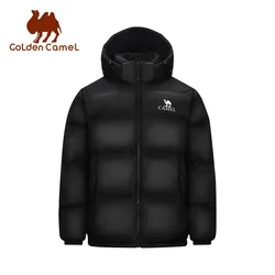 GOLDEN CAMEL Outdoor Down Jackets Women Men's Winter Coats Windbreakers Thickened Plush Bread Jacket for Men 2024 Winter New