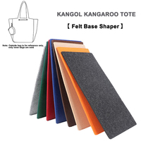 EverToner Fits For KANGOL Kangaroo Tote Bag Base Shaper Cosmetic Bag Felt Support Pad