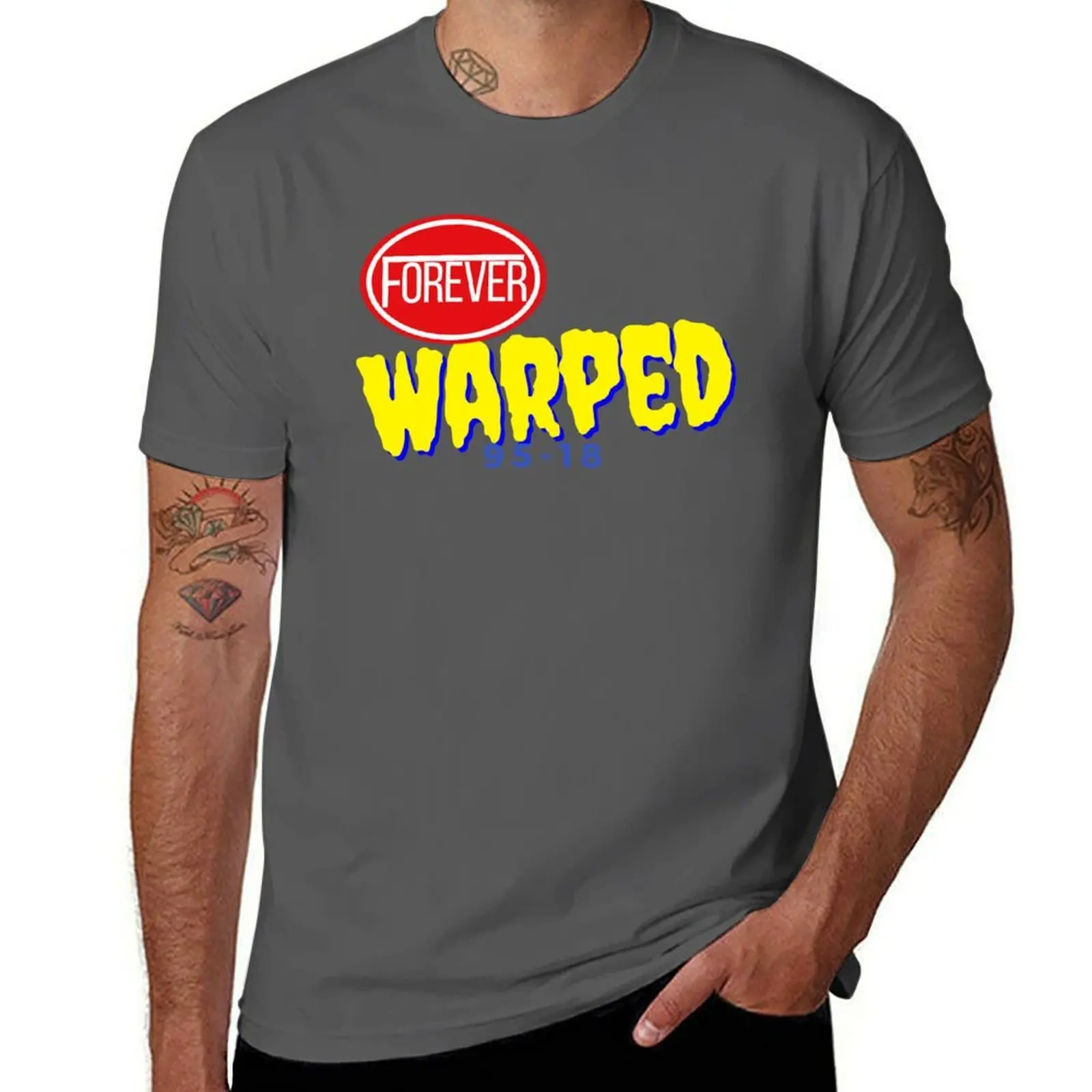 

Forever Warped T-Shirt Daily Work Short Sleeve Top