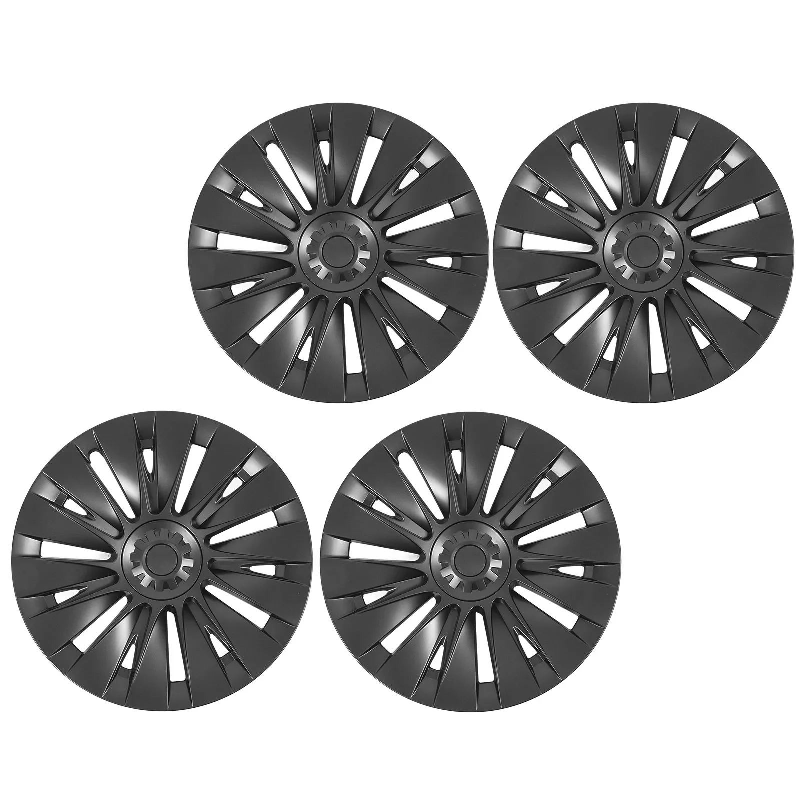 4pcs Hubcaps Wheel Rim Cover Hubcaps Replacement for Tesla Model Y 19in Wheels 2020 to 2023