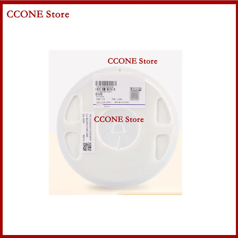 4000pcs 1206 0402 0603 0805 capacitor 100nf 104 x7r 104 50v smd capacitor full reel 10%