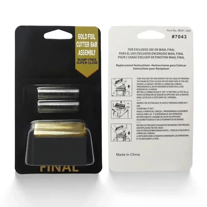 Wahl Professional 5 Star Service Finale Shaver Replacement Foil and Blade Cutter Head Mesh for Wahl 8164 Barber Accessories