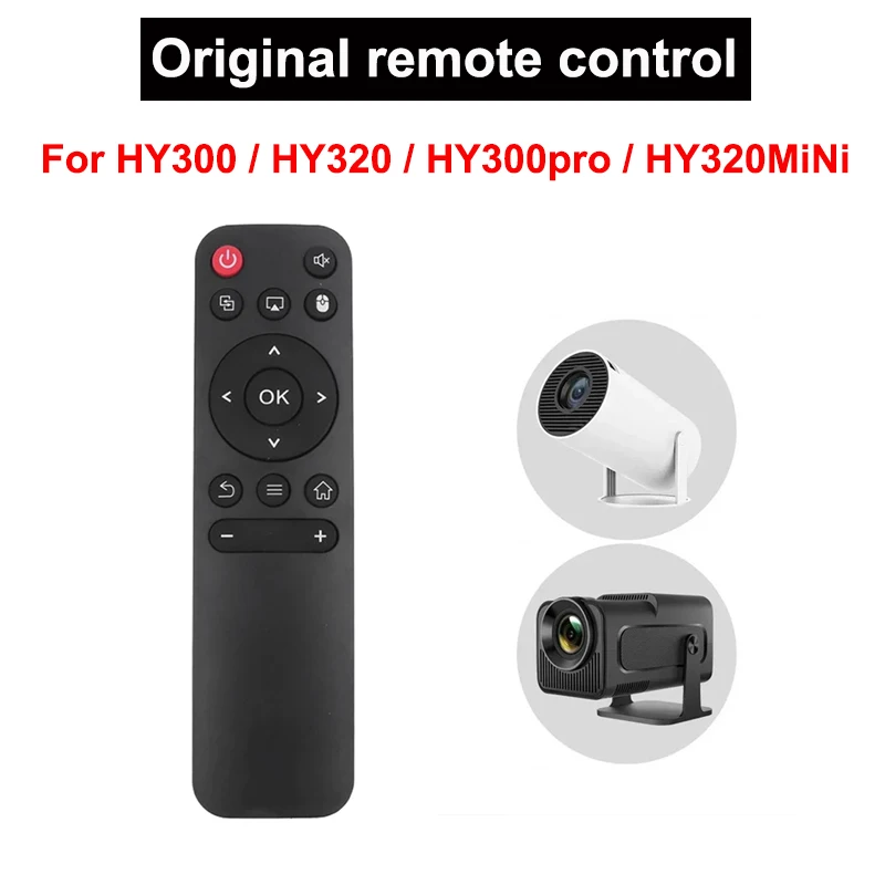 HY300 Projector Original Remote Control Original Remote for HY300 Projector with Chipset Allwinner H713 for HY320 Projector