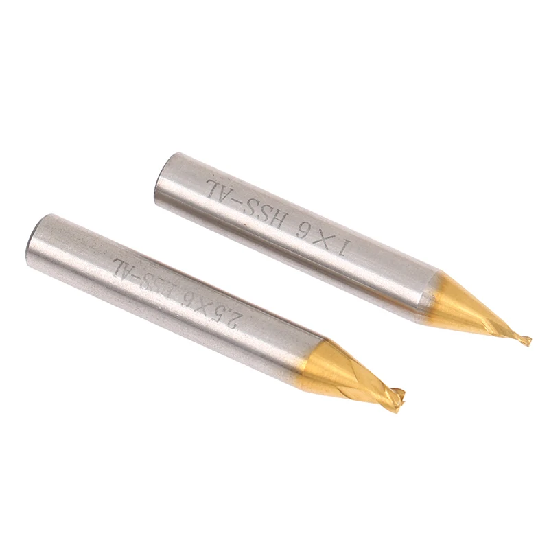 /KQM/1pc 6mm Shank Ti-coated Hss Vertical Key Machine Cutters Door Car Key Cutter Machine Part Key Maker Tools 1.0-5.0