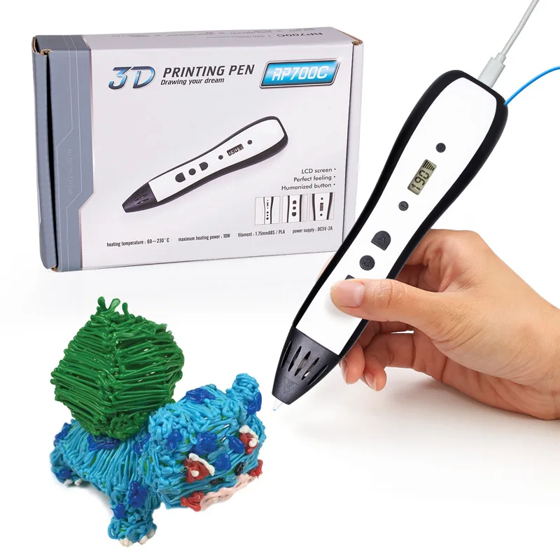 Stylo d'impression 3D pour étudiants et enfants, stylo de dessin multifonctionnel