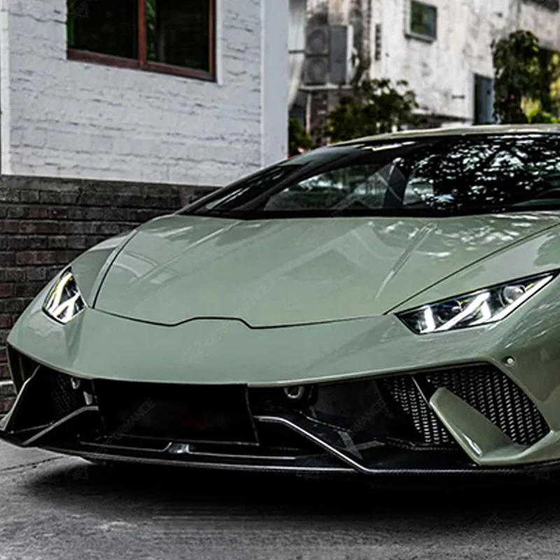 High Quality Carbon‑Fiber Front Bumper, Auto Body Upgrade Spare Parts, LP610 to LP640 Style Conversion Vehicle Exterior Accessor
