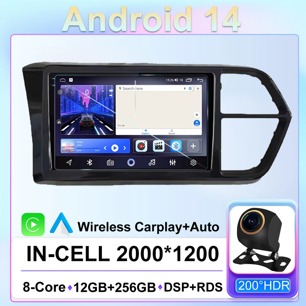 

Auto Radio For Volkswagen VW Jetta VS5 2020 Car 4G Carplay Navigation DSP RDS Video Android 14 Multimedia Player Stereo GPS NO 2