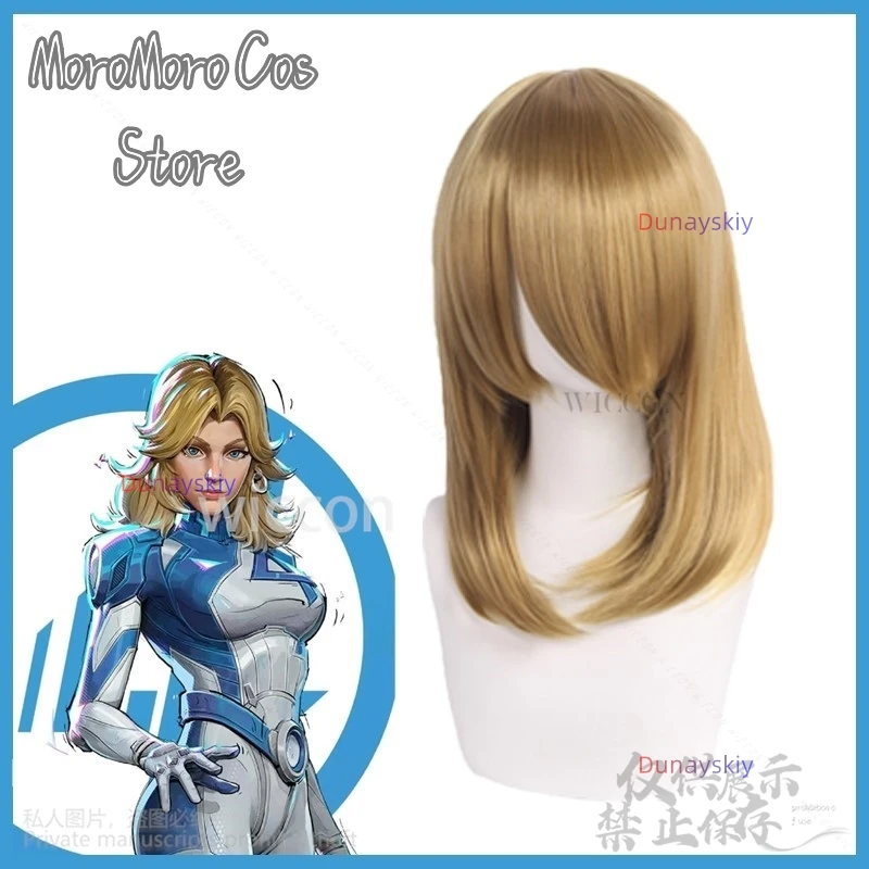 Disfraz de Cosplay de Anime Rivals, lencería de Susan Storm, mono Sexy, uniforme, traje, peluca para niñas y mujeres, fiesta de Halloween Cus