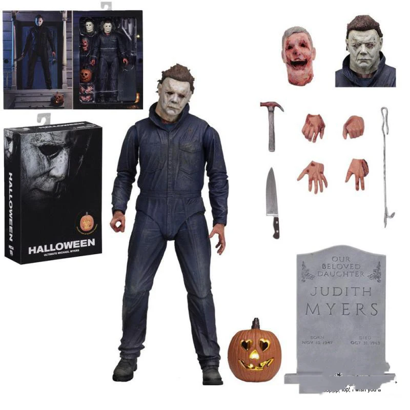 

NECA Murderer Moonlight Judith Halloween II Ultimate Michael Myers Dead Action Figure Model