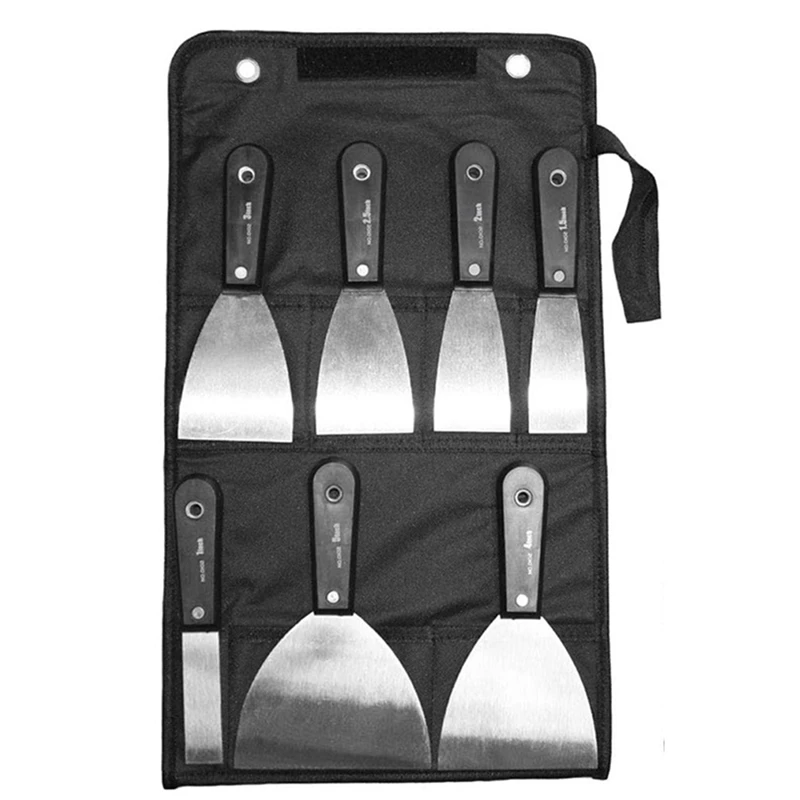 7-Piece Set Of Stainless Steel Shovel Batch Of Gray Shovel Surface Smoothing Drywall Tool