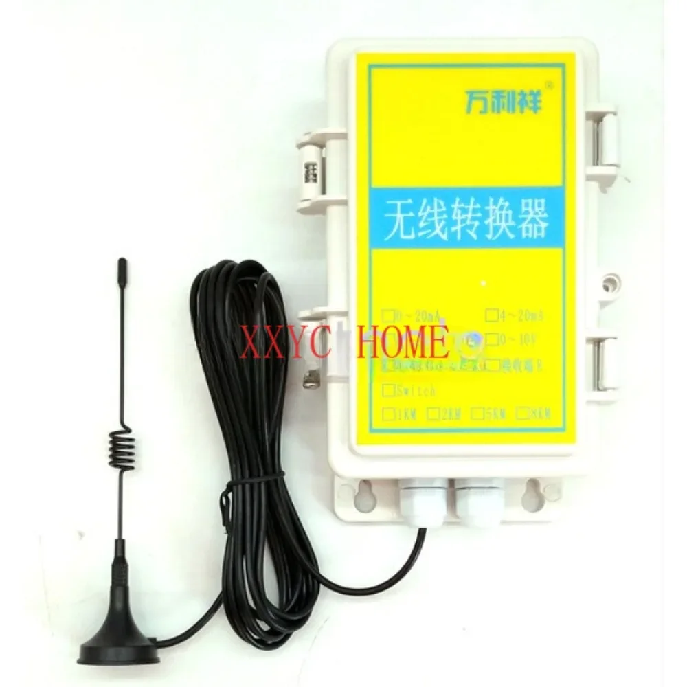 Analog to Wireless Wiring Free High Precision 1-4 Channel 4-20MA 0-10V Analog Radio Conversion 3km 8km