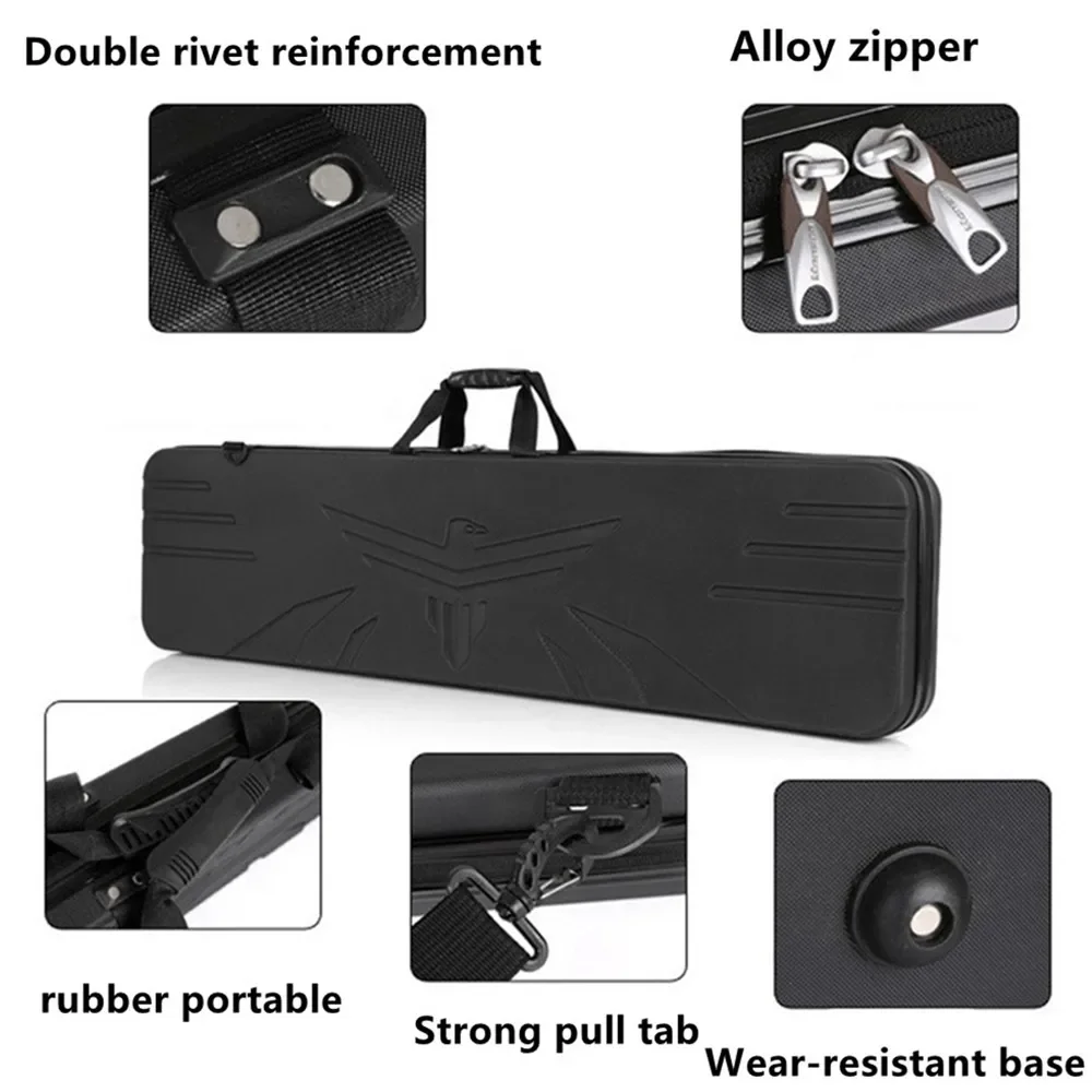 Hard Shell Suitcase Soft Bullet Gun Bow Arrow Box Egg Sponge Fishing Gear Drone Tactical Jamming ABS Bag Storage Toolbox Handbag