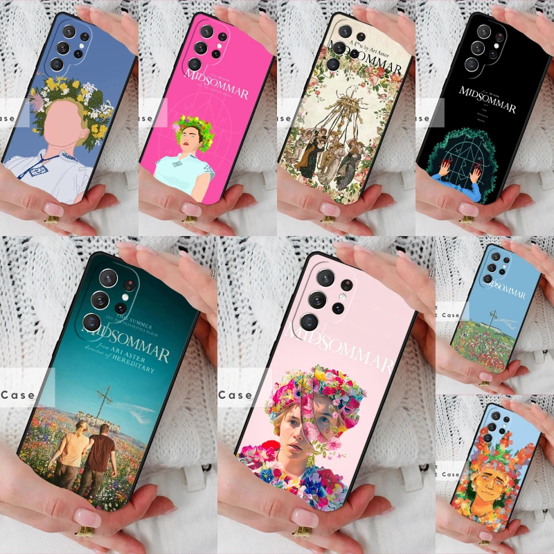 Midsommar Movie Phone Cover Case for Samsung Galaxy S26 Ultra S20 FE Note 10 S24 S23 S21 S25 Plus S22