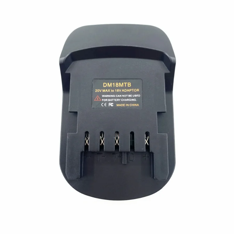 DM18MTB Battery Adapter Converter for Dewalt/Milwaukee 18/20V Batteries Convert To for Metabo 18V Power Lithium Battery Tools view 5