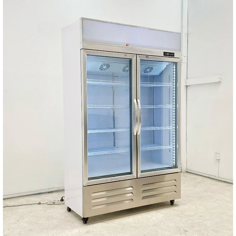 

Высокоэффективный охлаждающий холодильник Коммерческий холодильник Вертикальный дисплей Холодильники Охладитель Холодильник