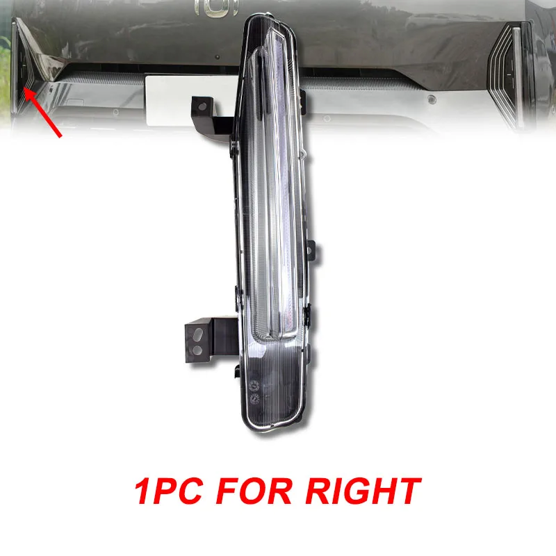 1 pz per Changan Nevo Q05 2024 2025 LED Paraurti Anteriore Luce di Marcia Diurna Sostituire Accessori Originali 4102060-AW02