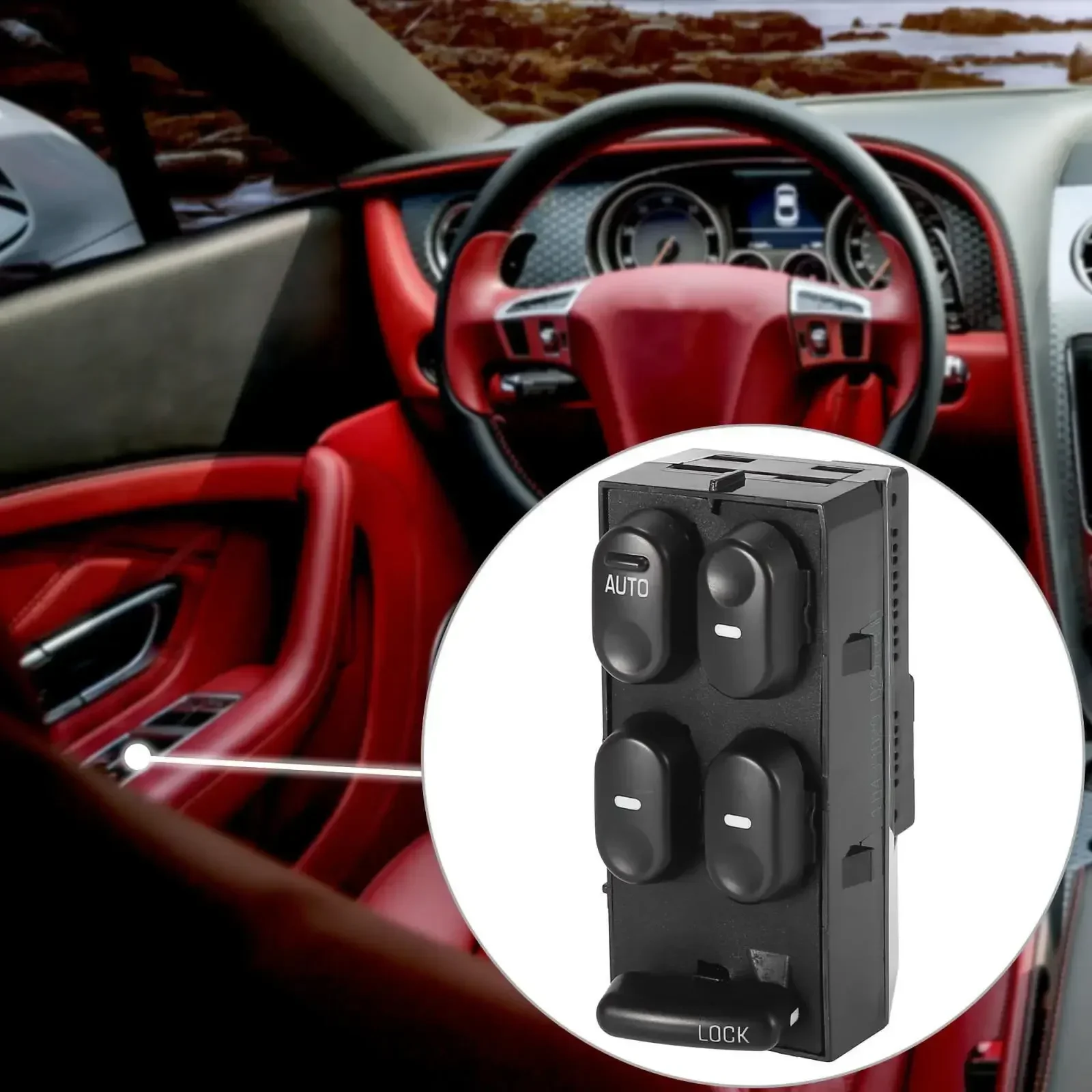 

1 шт. для Buick Century Regal 1997-2004 автомобиля переднее левое стекло переключатель питания главный переключатель управления подъемник замена детали 10433029