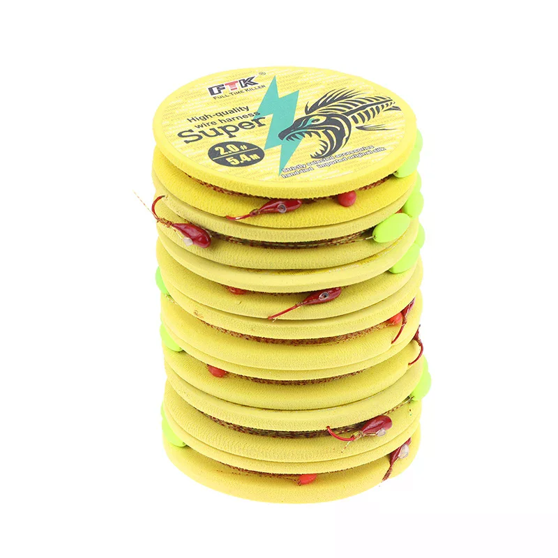 Traditional Fishing Set Handmade Nylon Convenience Line Set 5.4M Fishing Line Float Fishing Main Line Set Single Hook