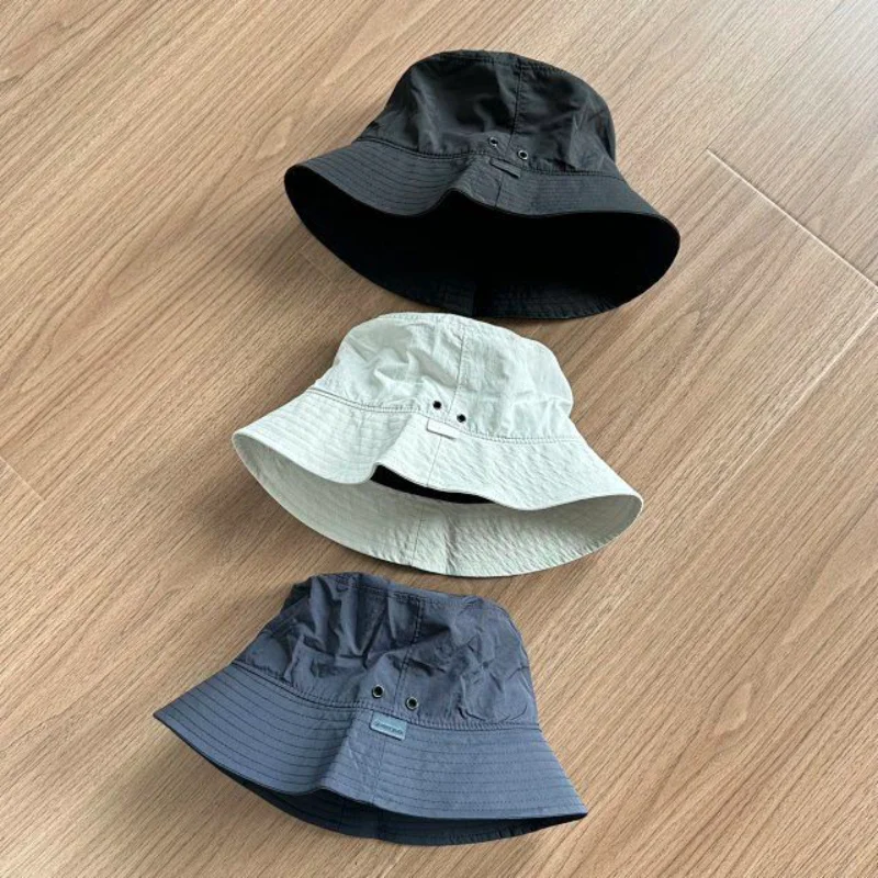 スノーピーク-クイックドライ-バケットハット-ユニセックス-軽量-uvカット-サンハット-通気性-ポータブル-アウトドア-ビーチ-釣り-旅行