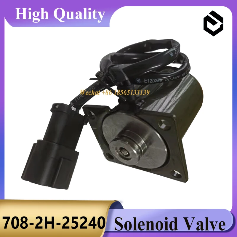 708-23-18272 708-2H-25240 Rotary Solenoid Valve 6D95 PC200-6 PC120-5 PC200-5 PC400LC Excavator