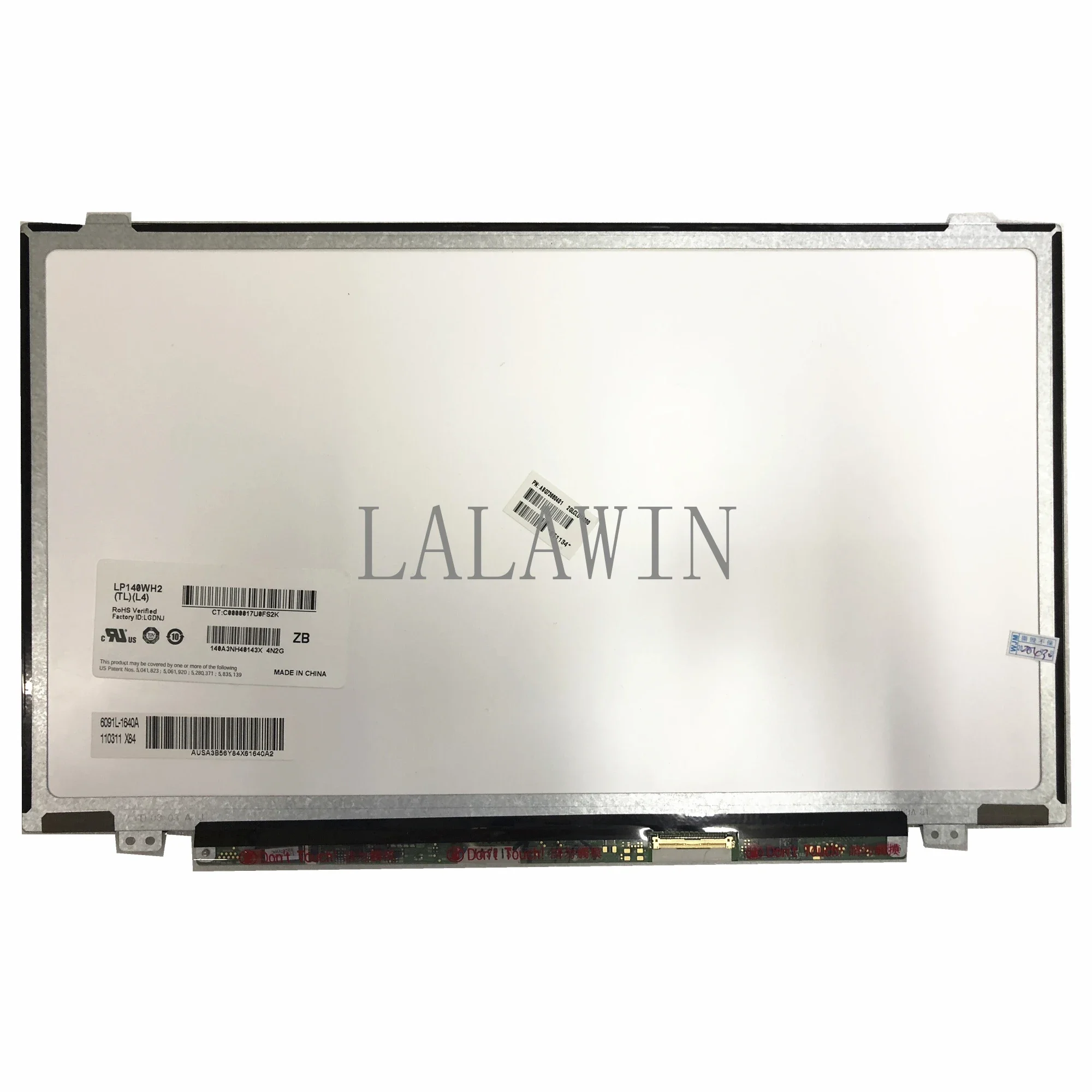 

LP140WH2 TLL4 LP140WH2-TLL4 14,0-дюймовый ЖК-экран для ноутбука 1366*768 LVDS 40-контактный без сенсорного экрана