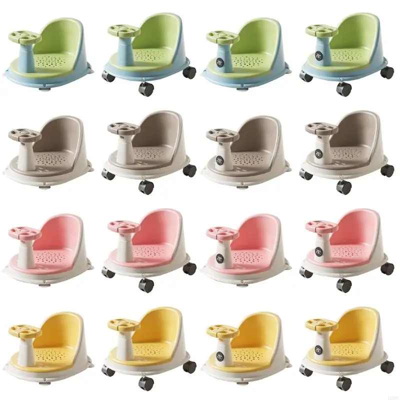 

Toddler Bath Shower Stool Water Resistant Multifunctional Safety Chair