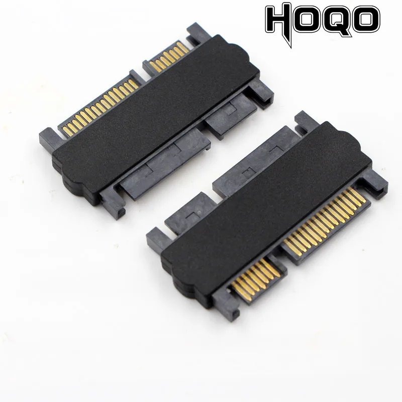 2.5 polegadas hdd 7 + 15pin adaptador sata unidade de disco rígido sata macho para macho para fêmea conector de extensão de energia de dados