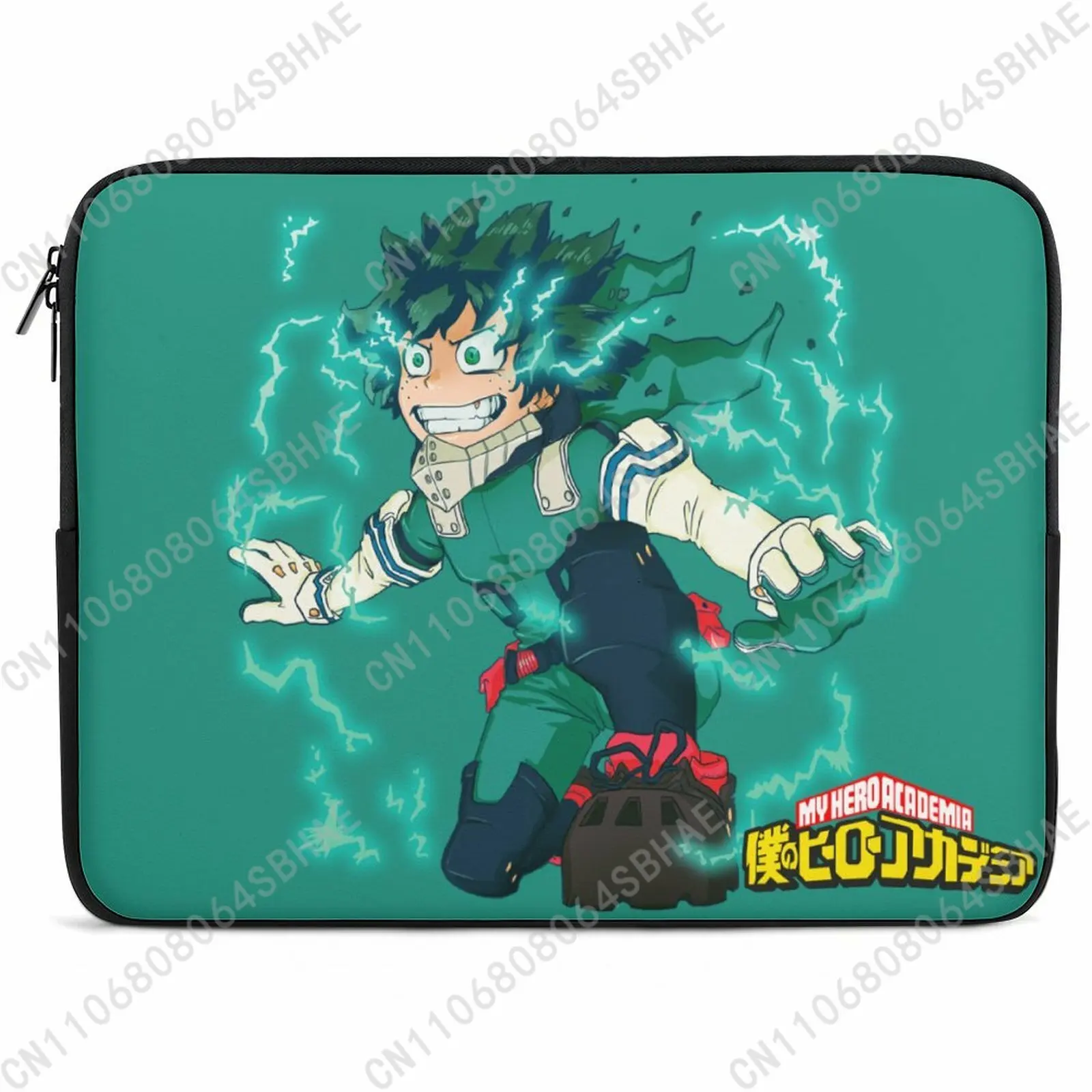 

My Hero Academia Izuku Midoriya No Handle Laptop Case Suitable Multiinch Inch Personalized Pattern Neoprene Bag School Students