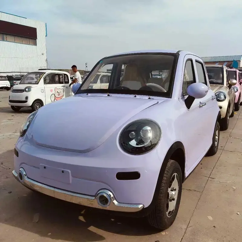 Conditioning comfortable interior New Model Hot Sale Low Speed Car Closed Small Cheap Rural Town Mobility