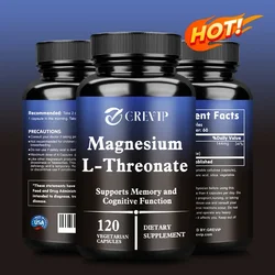 Magnesium L-Threonate Supplement – Promotes Brain Health, Memory, Concentration and Cognition