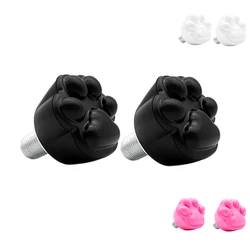 2 Pack Roller Skates Toe Stops Rubber Brake Block Stoppers 82A Plugs For Roller Skates