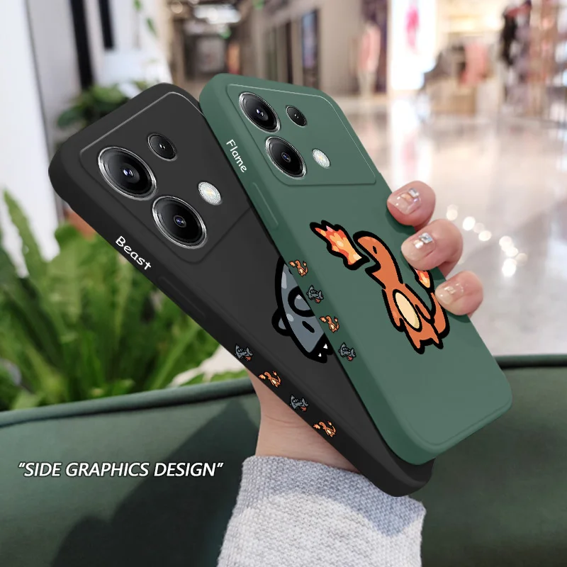 Dinosaur Monster Phone Case For Xiaomi Poco F8 F7 X7 X6 F6 M6 M5 M5S F5 X5 F4 X4 M4 F3 M3 X3 Pro Ultra 4G 5G GT Silicone Cover