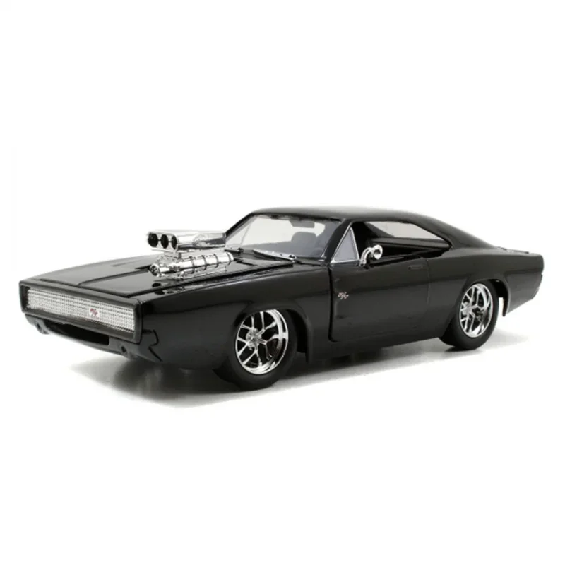 1:24	Dom’s 1970 Dodge Charger R/T Model Kit diecast model cars 12+y CN(Origin) car Children Gift Collection J52