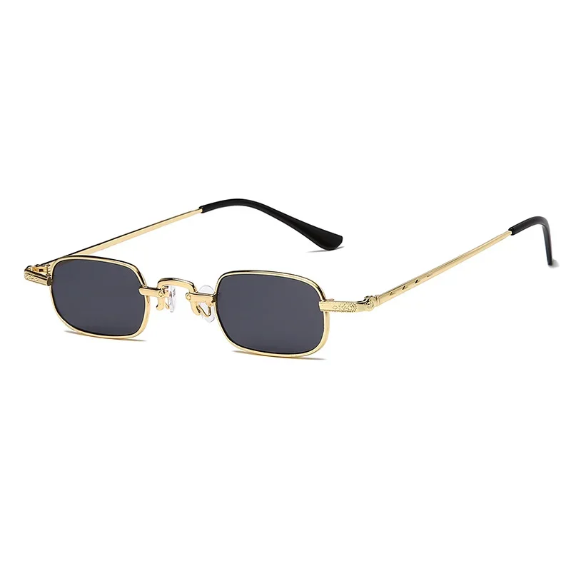 

Classic Vintage Rectangle Sunglasses Woman Retro Shades Candy Colors Mirror Sun Glasses Female Square