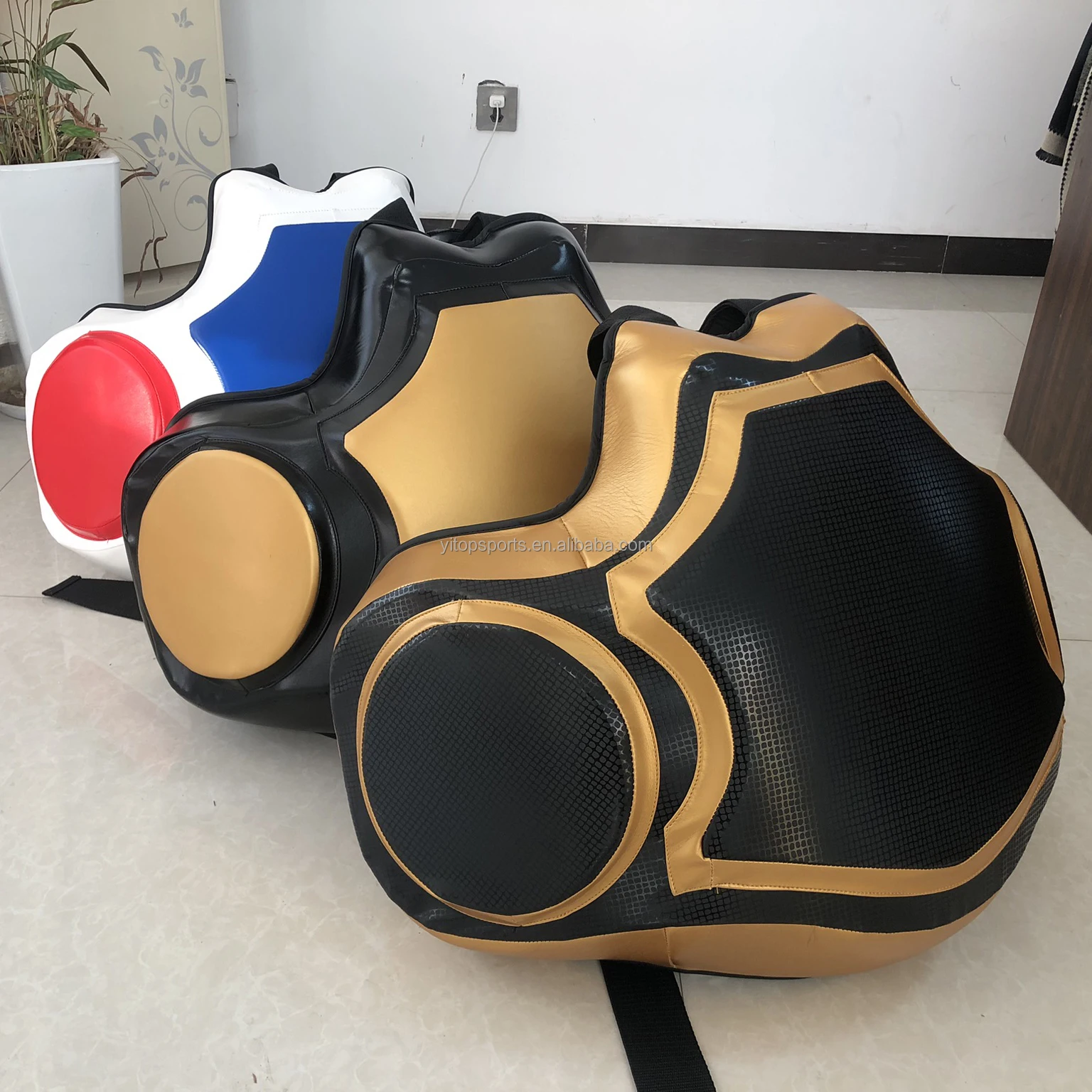 Утолщенная защита для тела боксерской санды, защита для груди, защита для большого тела, защитное снаряжение для ударов и боевых мишеней