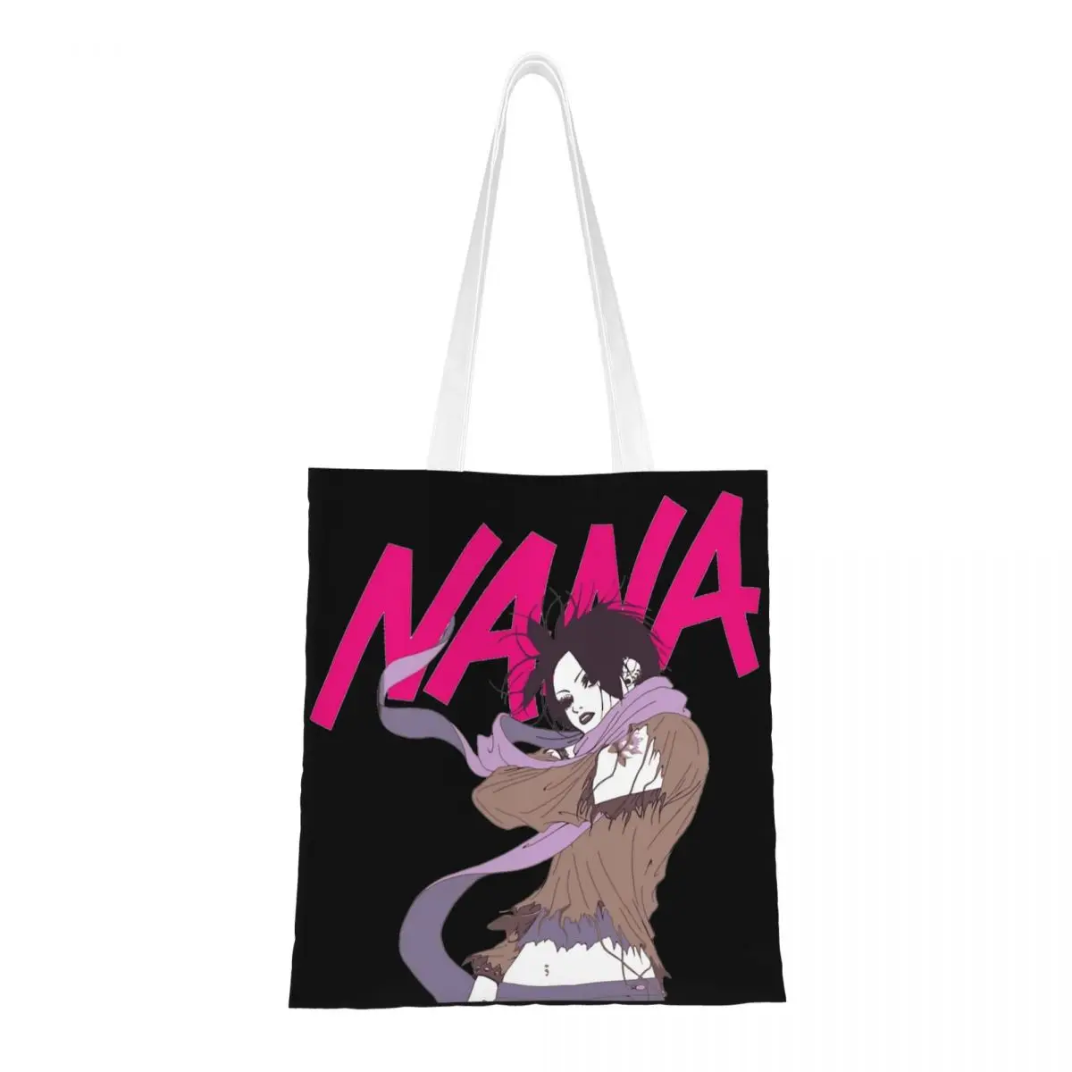 

Osaki Nana аниме постеры холст большая сумка модная большая вместительная сумка для покупок для женщин сумки для покупок