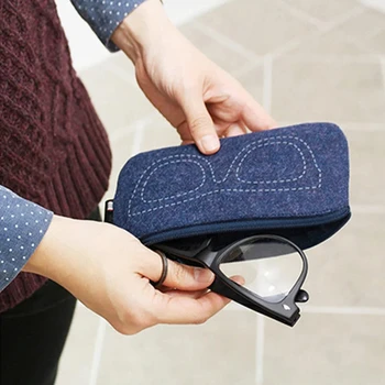 Felt Glasses Bag Glasses Storage Bag Felt Glasses Protection Cover Sunglasses Bag Glasses Bag