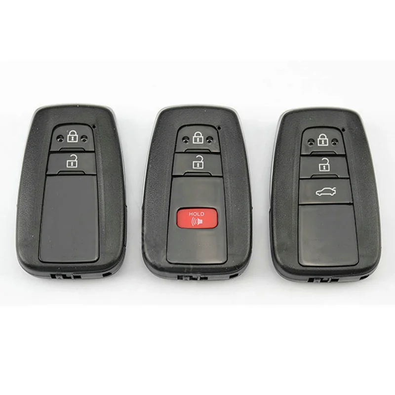 

2/3/4 Buttons Remote Key Shell Replacement For Toyota CHR C-HR Prado Camry Avalon Prius Corolla RAV4 Car Key Housing Fob Blade