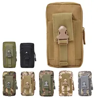 Outdoor Molle Bag Multifunction Purse Waist Fanny Pack Men 6.5inch Phone Pouch Case Camping Hunting Tactical Waist Bag