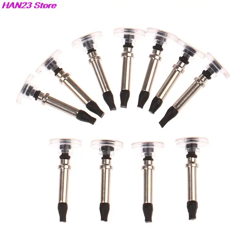 New 10PCS Universal Replacement Disc Tip Stylus Pen Tips Round Transparent Disc Tip For Touch Screen Tablet Phone