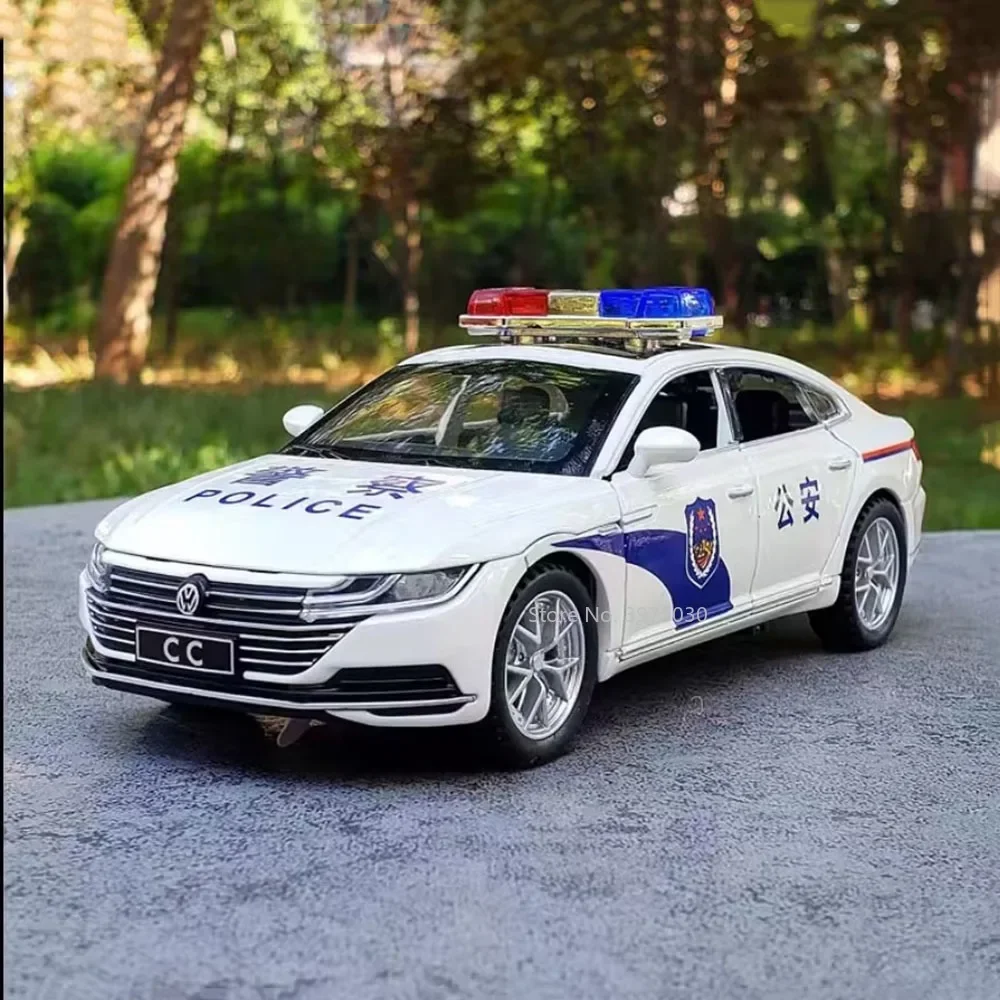 

1/32 CC полицейская модель игрушечного автомобиля из сплава со звуком